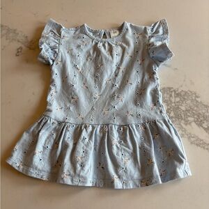 H&M Soft Blue Baby Dress